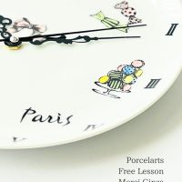 ポーセラーツ　銀座　時計　フリーレッスン　メルシー銀座 (1)